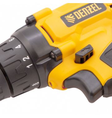  Дрель-шуруповерт аккумуляторная CDL-IB-12-02, Li-Ion, 12 В, 1.5 А*ч, 2 аккумулятора Denzel, фото 12 