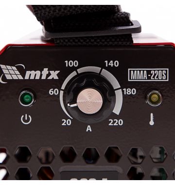  Инверторный аппарат дуговой сварки MMA-220S, 220 А, ПВ60%, диаметр электрода 1,6-5 мм MTX, фото 9 