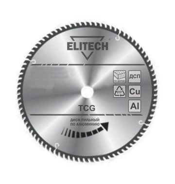  Пильный диск Elitech 1820.116900, фото 1 