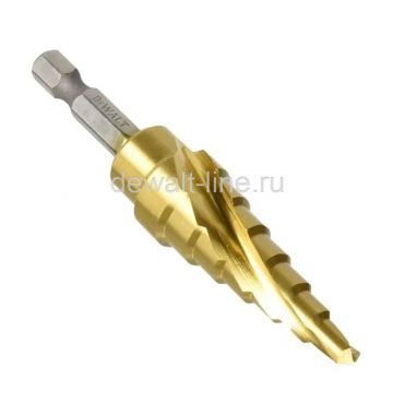  Сверло ступенчатое по металлу IMPACT DeWalt DT5027, фото 1 