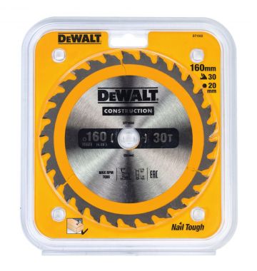  Пильный диск CONSTRUCTION DeWalt DT1932, фото 1 