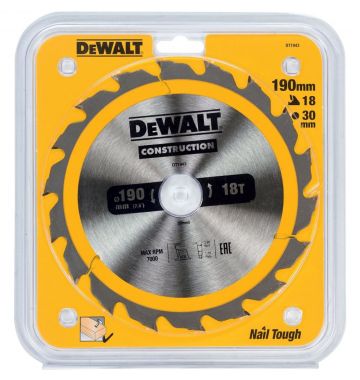  Пильный диск DeWalt DT1943, фото 1 