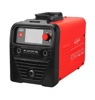  Инверторный сварочный полуавтомат Elitech ИС 120 СИН ЖК, фото 1 