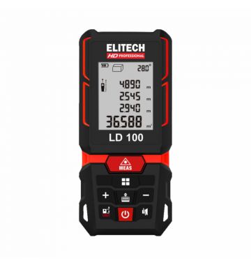  Лазерный дальномер Elitech LD 100, фото 1 