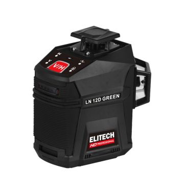 Лазерный нивелир Elitech LN 12D GREEN, фото 1 