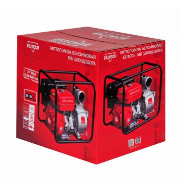  Мотопомпа Elitech МБ 1000 Д 100 ГК, фото 2 