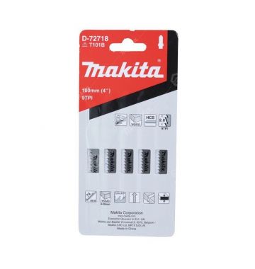  Пилки для лобзика T101B Makita D-72718, фото 2 