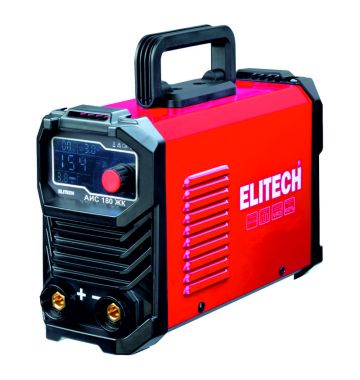  Сварочный инвертор Elitech АИС 180 ЖК, фото 1 