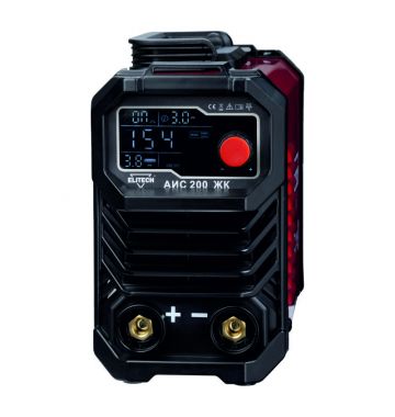  Сварочный инвертор Elitech АИС 200 ЖК, фото 3 