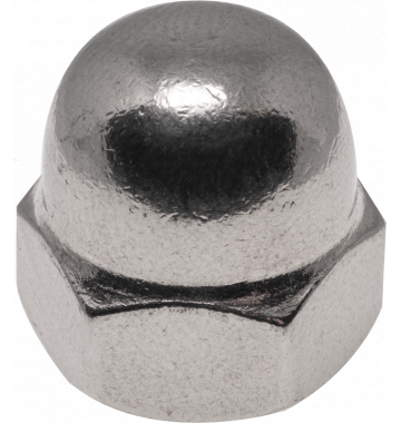  DIN 1587 Гайка колпачковая нержавеющая А2 М4, фото 1 