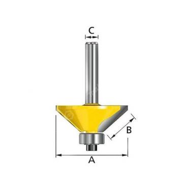  Кромочная конусная фреза Makita D-11514, фото 1 