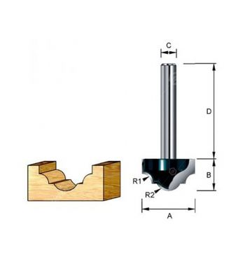  Пазовая фреза Makita D-11097, фото 1 