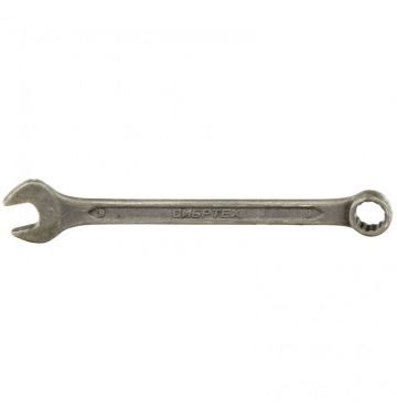  Ключ комбинированный, 9 мм, CrV, фосфатированный, ГОСТ 16983 Сибртех, фото 1 