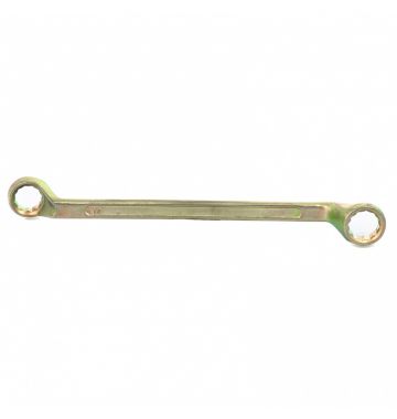  Ключ накидной, 17 х 19 мм, желтый цинк Сибртех, фото 1 