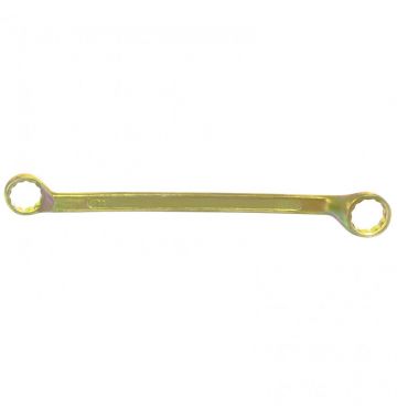  Ключ накидной, 22 х 24 мм, желтый цинк Сибртех, фото 1 