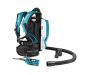  Аккумуляторный ранцевый пылесос Makita DVC265ZXU, фото 6 