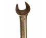 Ключ рожковый, 12 х 13 мм, желтый цинк Сибртех, фото 2 