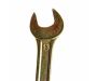  Ключ рожковый, 12 х 13 мм, желтый цинк Сибртех, фото 3 