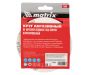  Круг абразивный на ворсовой подложке под "липучку", перфорированный, P 220, 125 мм, 5 шт Matrix, фото 5 