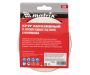  Круг абразивный на ворсовой подложке под "липучку", перфорированный, P 180, 125 мм, 5 шт Matrix, фото 5 